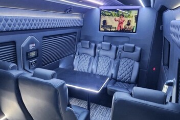 El Monte Sprinter Van Interior