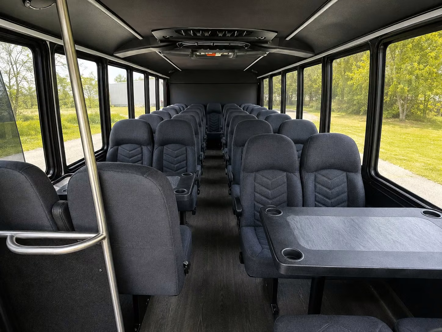 20 passenger minibus inside