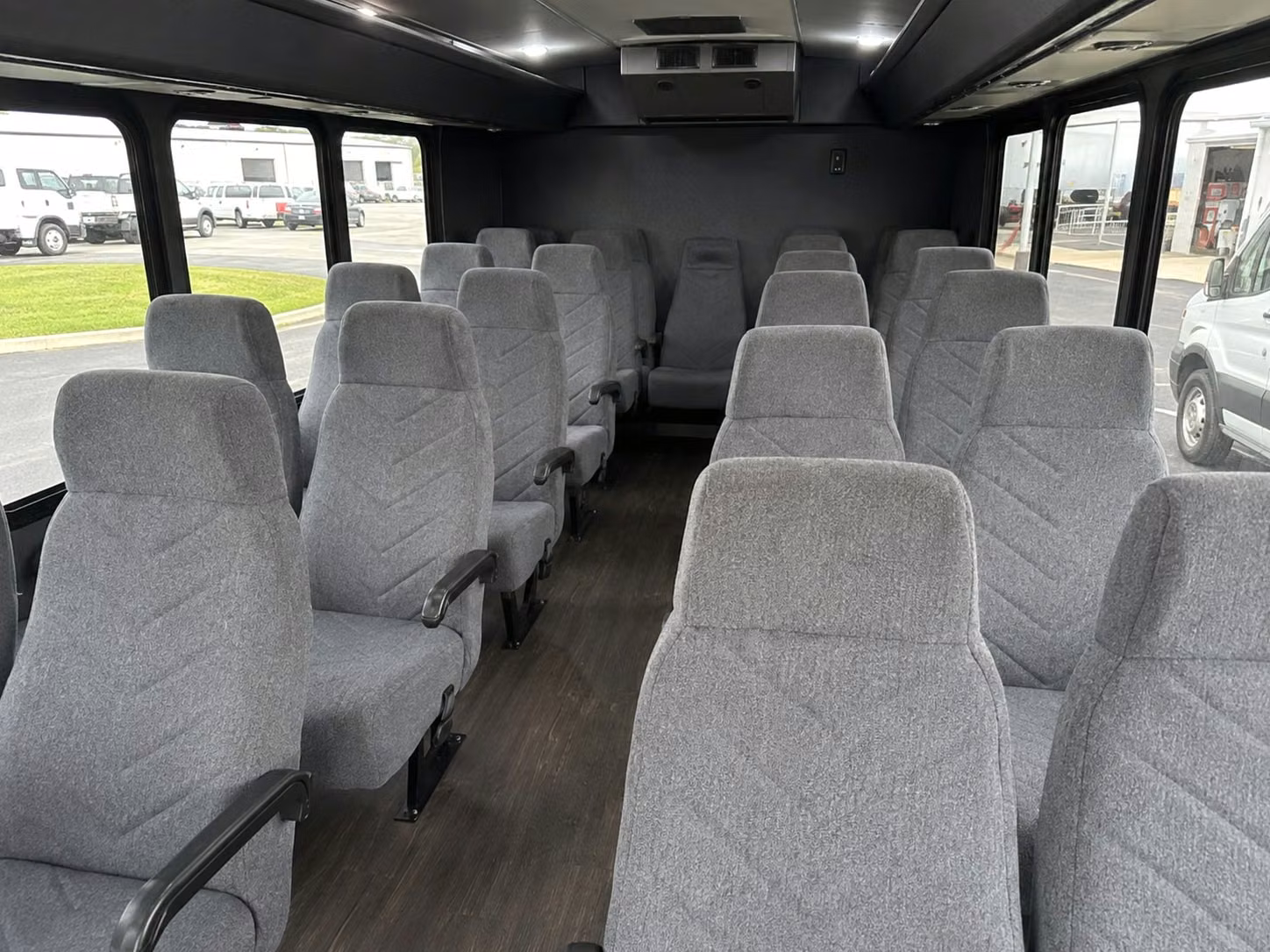20 passenger minibus interior