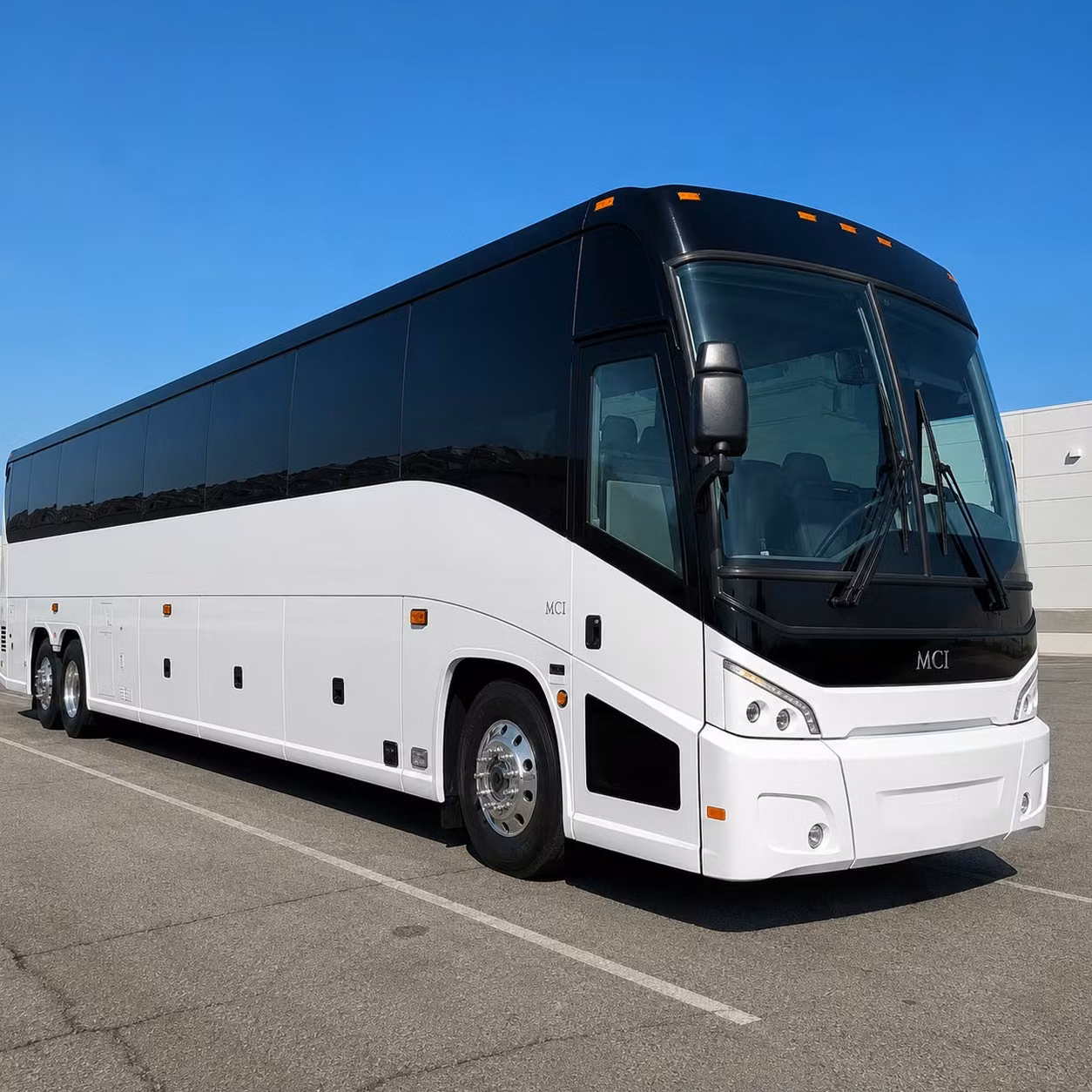 56 passenger charter bus