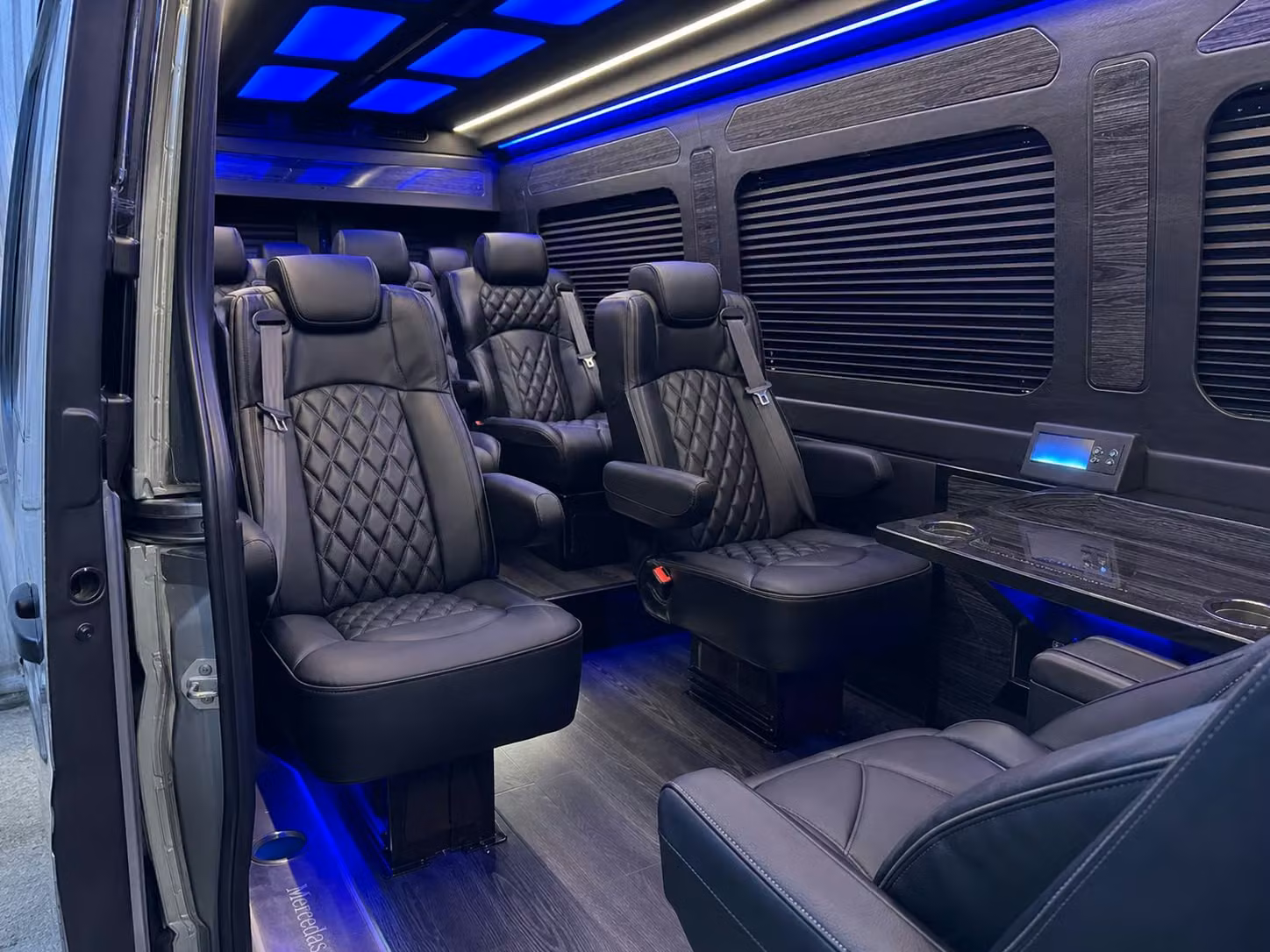 sprinter van transportation for groups and events across el monte